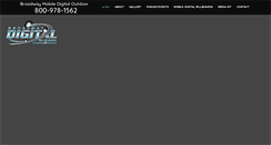 Desktop Screenshot of broadwaybillboards.com